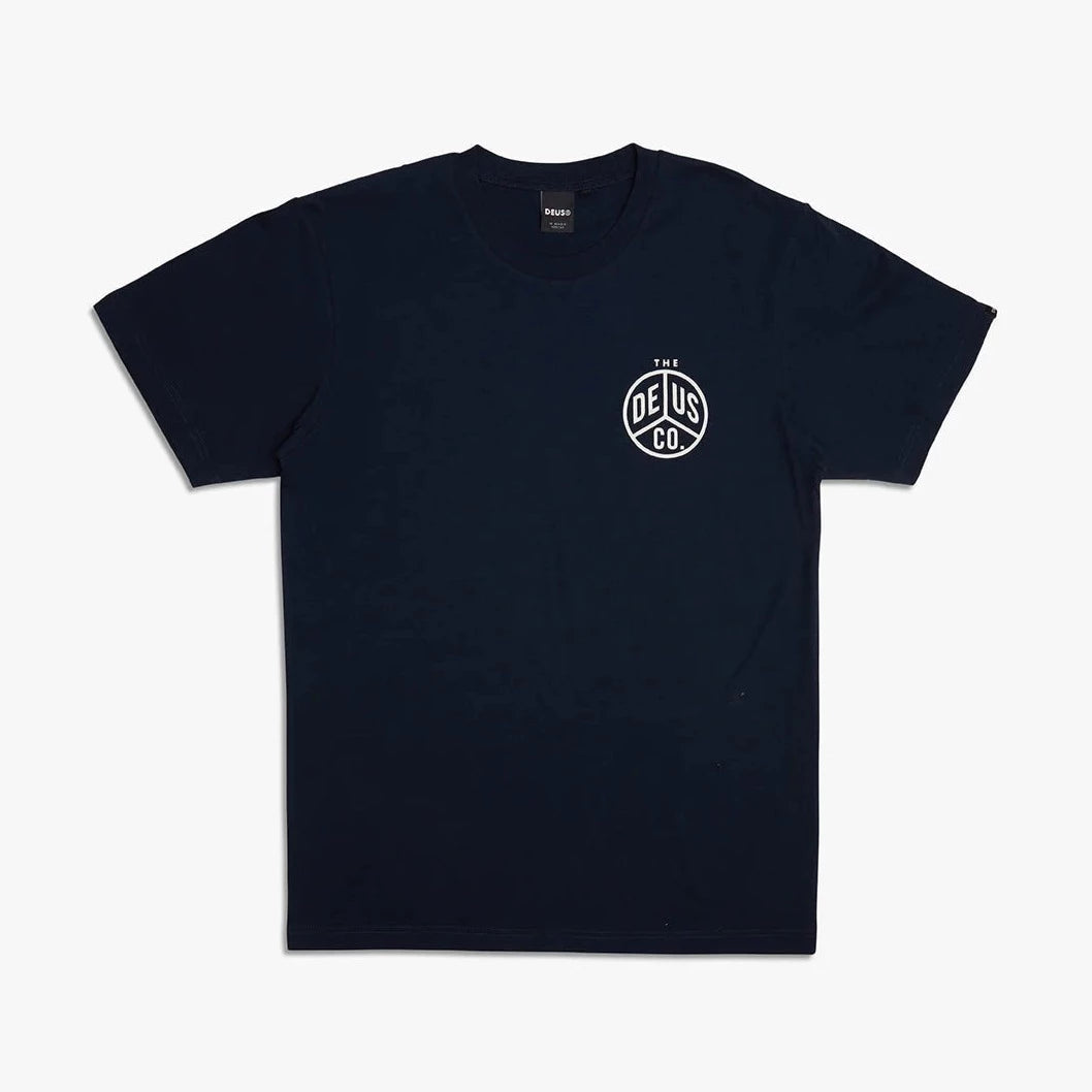 Deus Dice T-Shirt - Navy