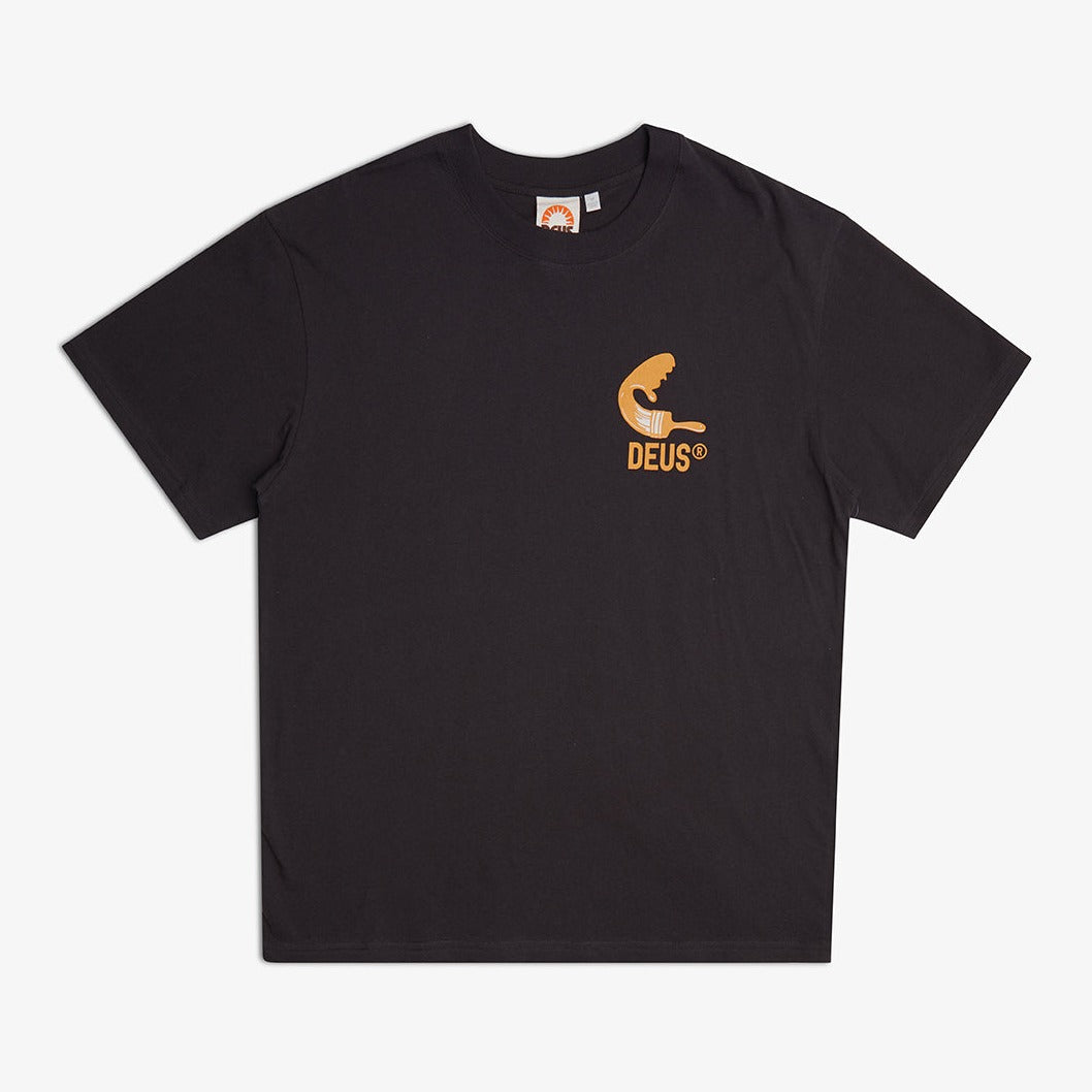 Deus Noosa Address T-Shirt - Anthracite