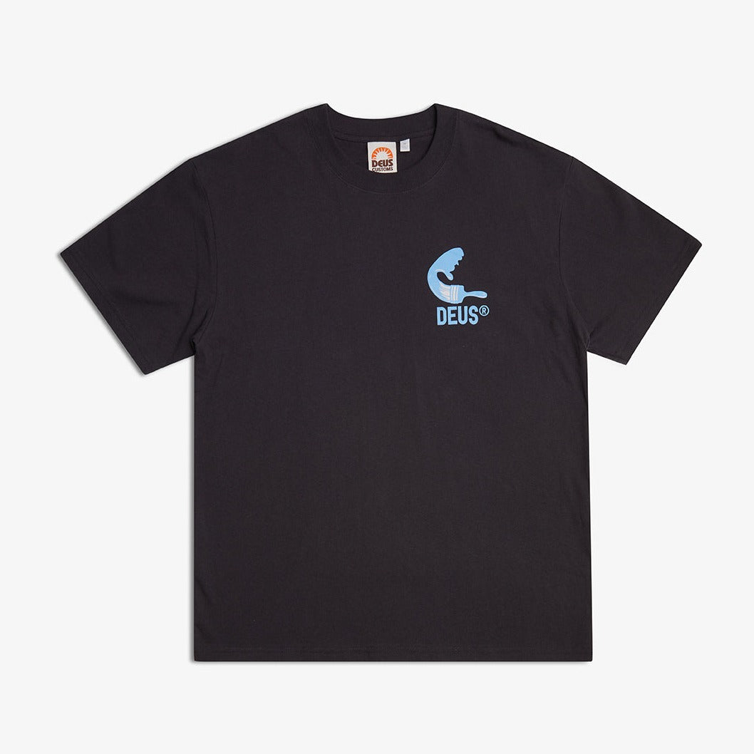 Deus Biarritz Address T-Shirt - Anthracite