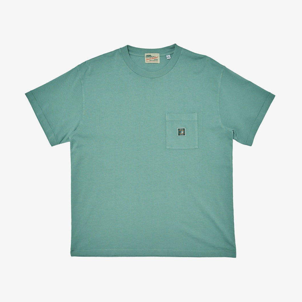 Deus Ex Machina Canyon Pocket T-Shirt - Sea Foam