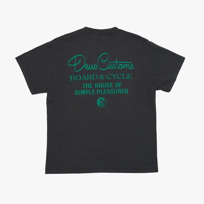 Deus Ex Machina Balance T-Shirt - Phantom Black