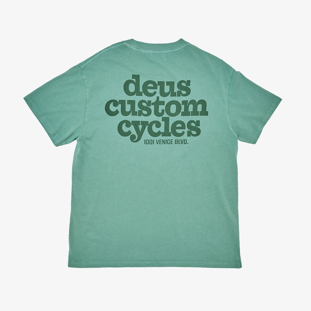 Deus Ex Machina Grill T-Shirt - Sea Foam