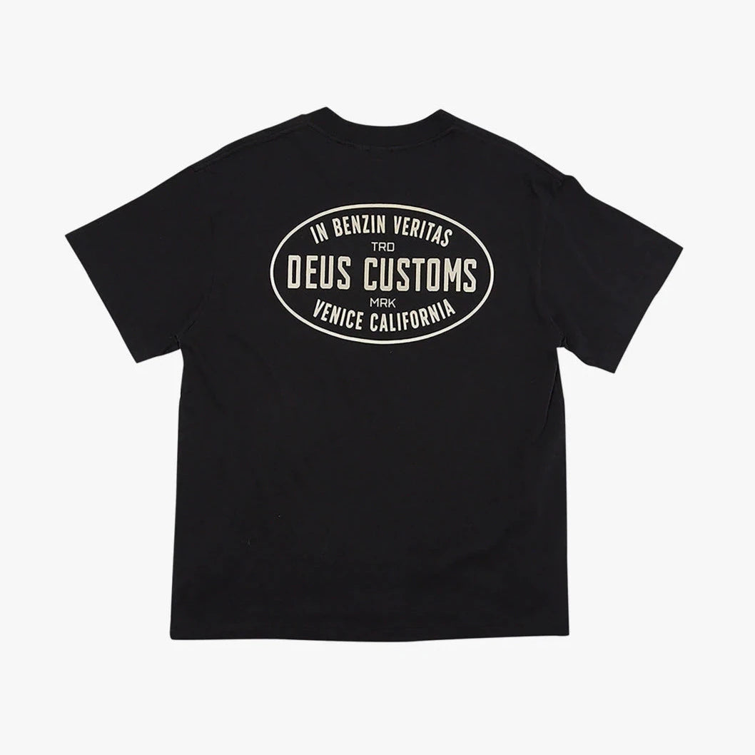 Deus Ex Machina Harlem T-Shrit - Black