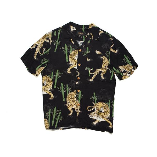 Deus Ex Machina Solstice Shirt - Washed Black