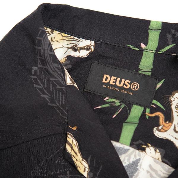 Deus Ex Machina Solstice Shirt - Washed Black