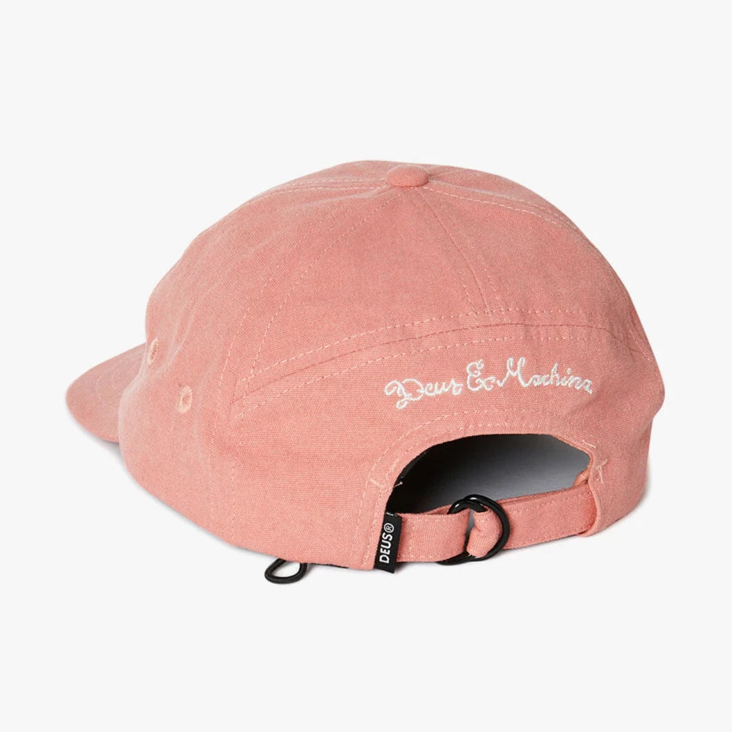 Deus Ex Machina Garden Cap - Coral Pink