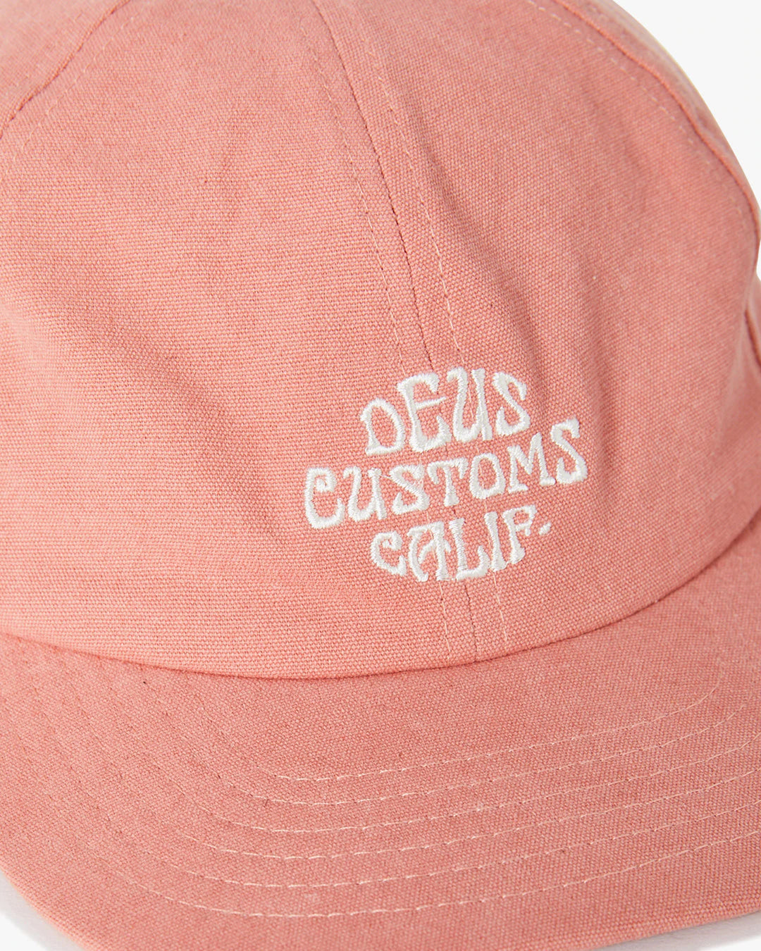 Deus Ex Machina Garden Cap - Coral Pink