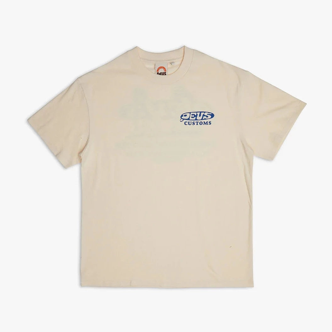 Deus Log Haul T-Shirt - Dirty White