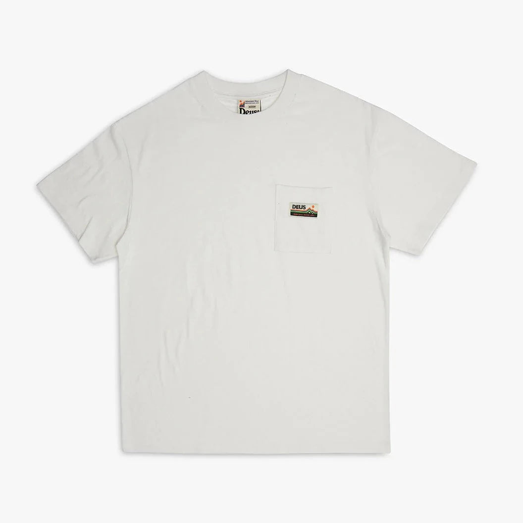 Deus Tango Pocket T-Shirt - Vintage White