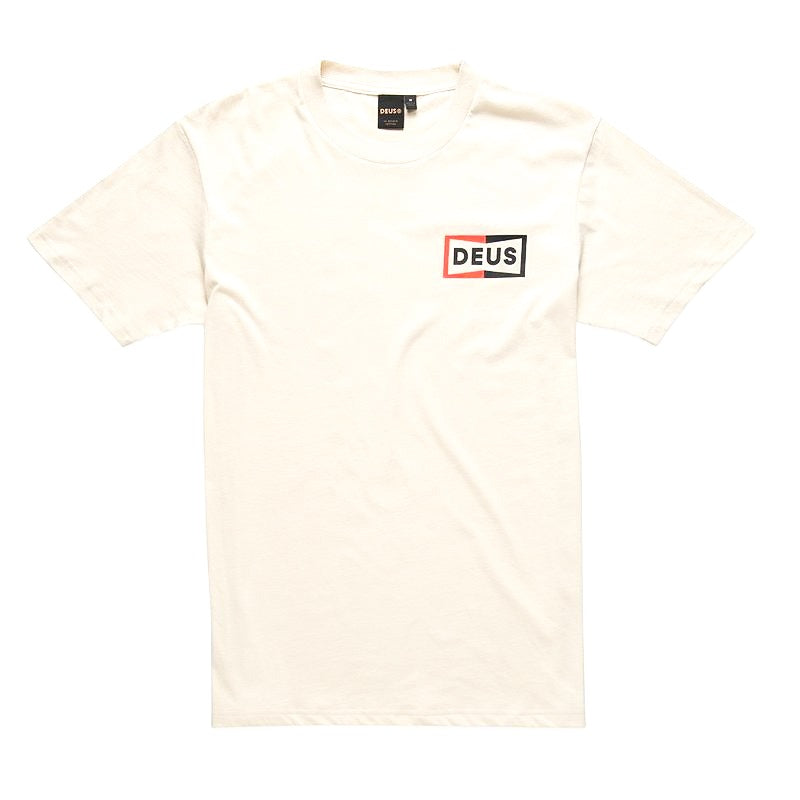 Deus Ex Machina Speed Stix T-Shirt - Vintage White