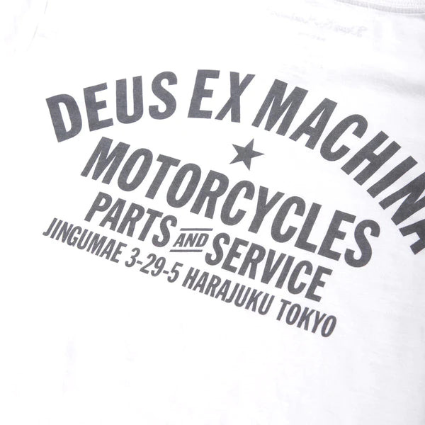 Deus Ex Machina Tokyo Address T-Shirt - White