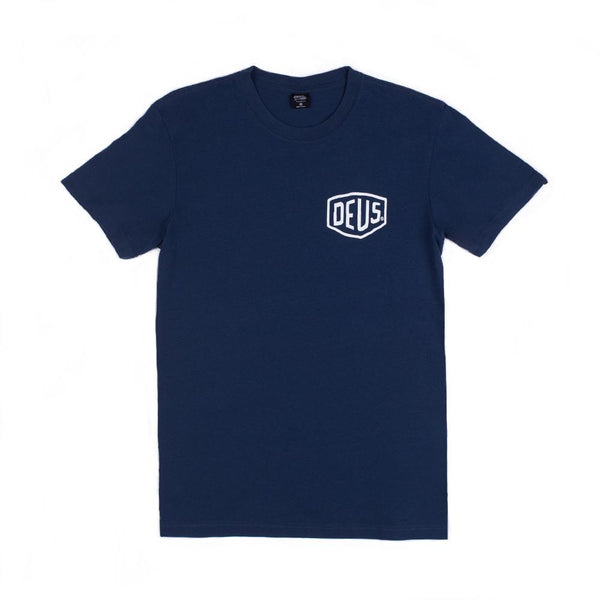 Deus Ex Machina Biarrits Add T-Shirt - Navy