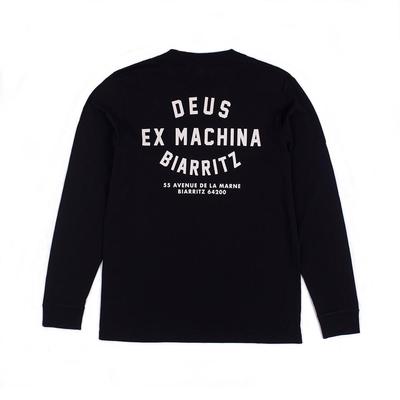 Deus Ex Machina Biarritz LS T-Shirt - Black