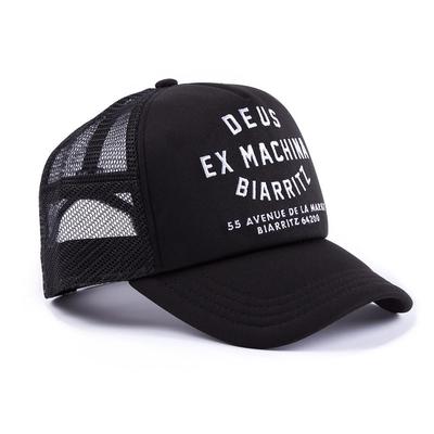 Deus Ex Machina Biarritz Address Trucker - Black