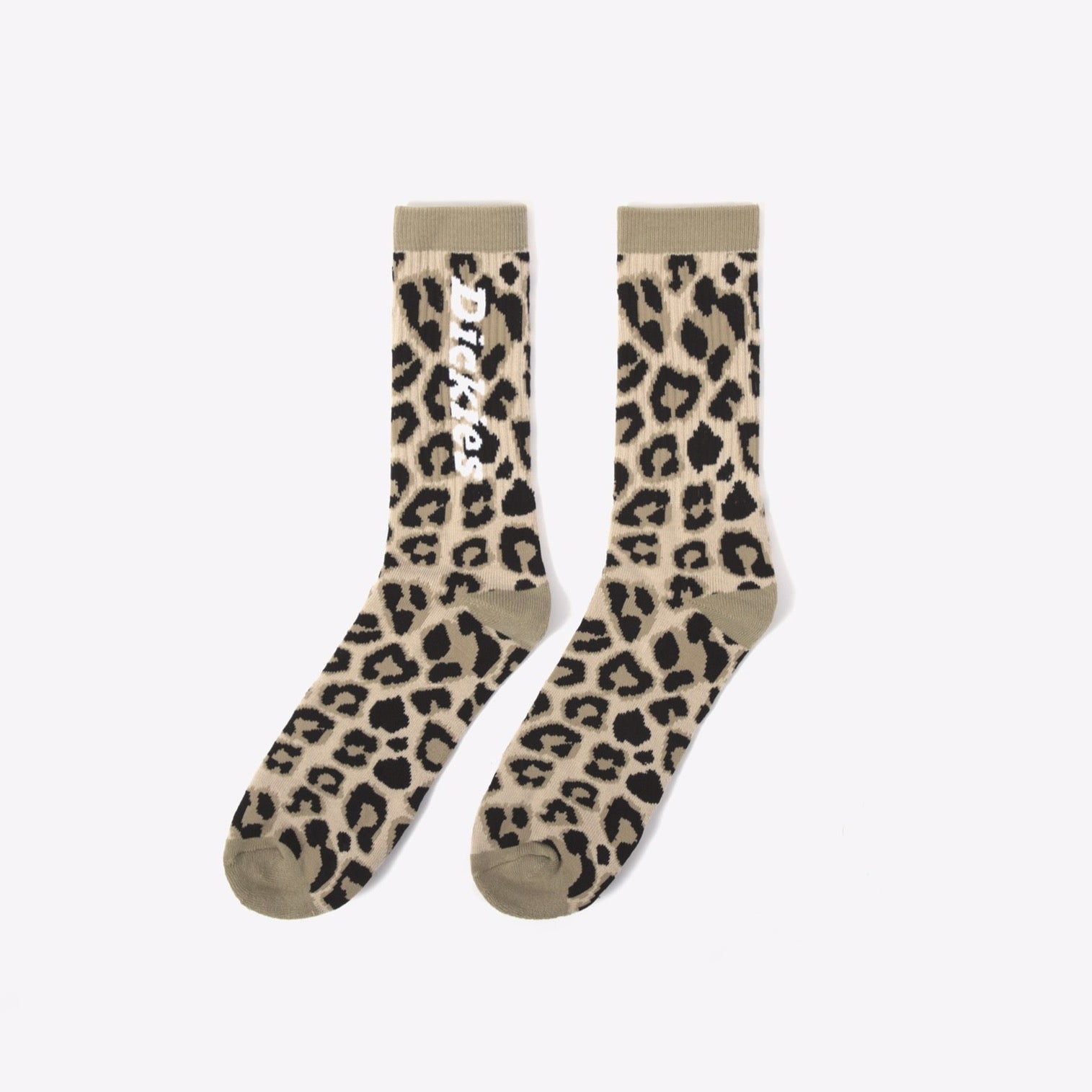 Dickies Silver Firs Sock- Leopard Print