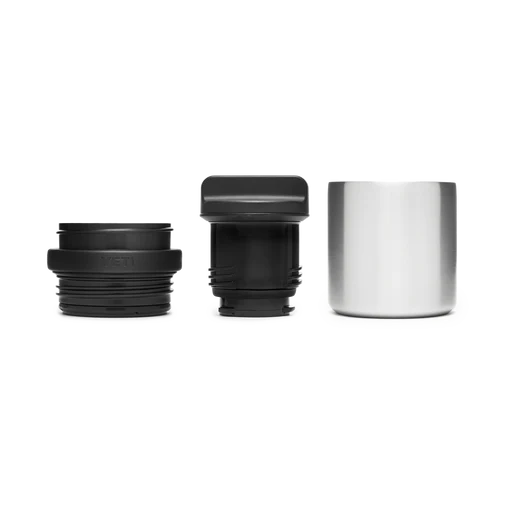 Yeti Rambler Cup Cap - Silver / Black