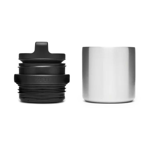 Yeti Rambler Cup Cap - Silver / Black