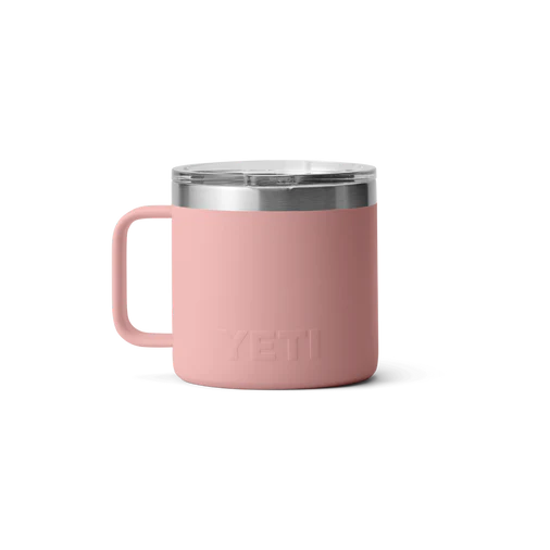 Yeti Rambler 14oz Mug - Sandstone Pink