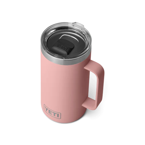 Yeti Rambler 24oz Mug - Sandstone Pink