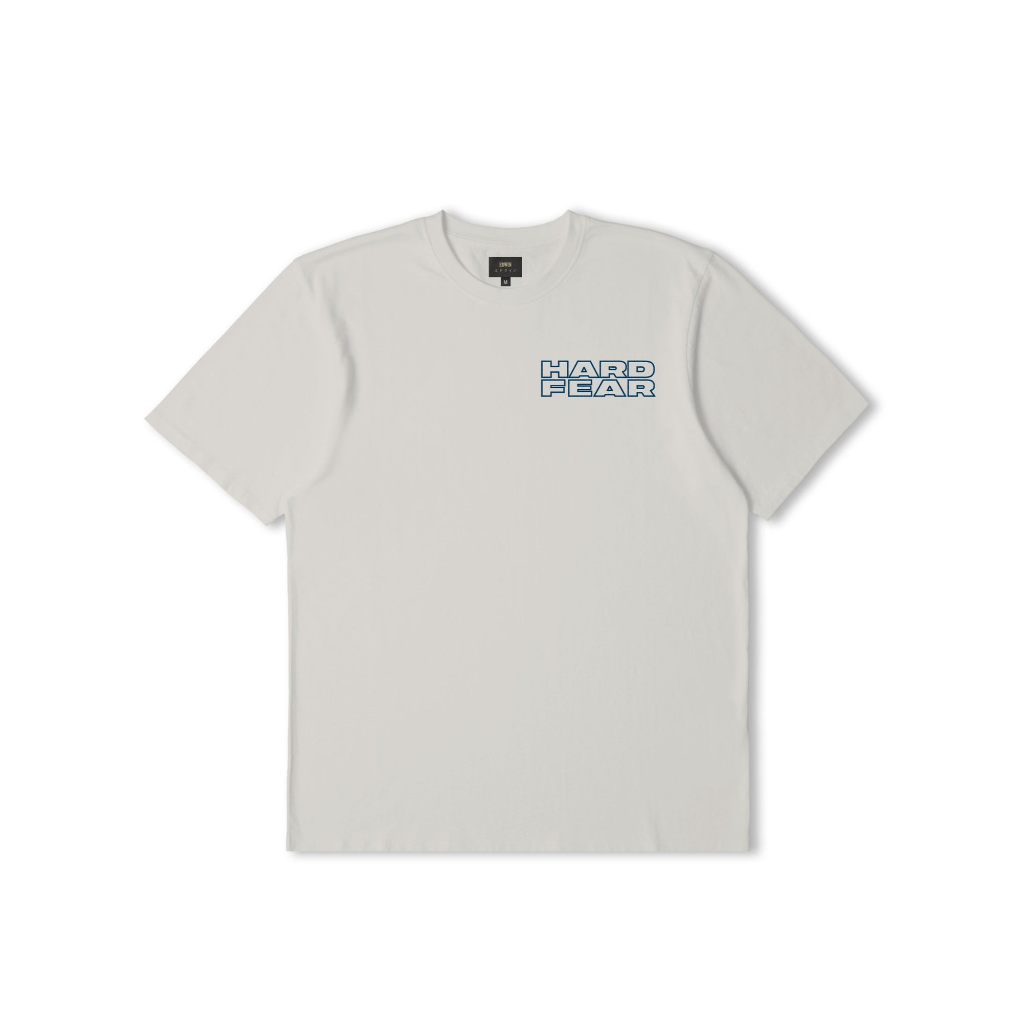 Edwin Hard Fear T-Shirt - Silver Grey