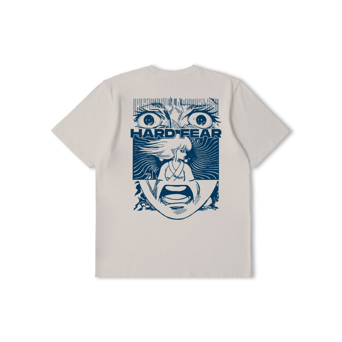 Edwin Hard Fear T-Shirt - Silver Grey