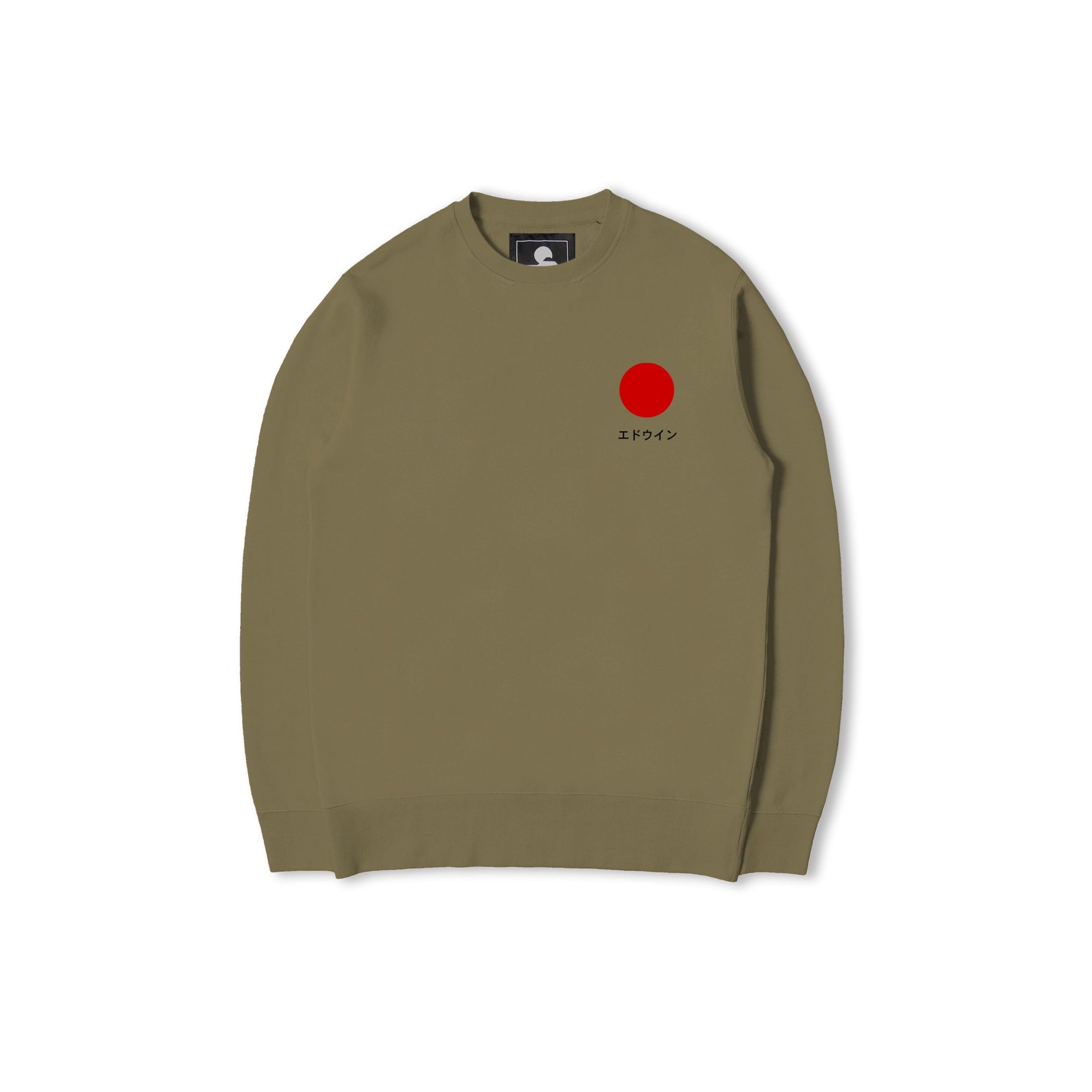 Edwin Japanese Sun Sweat - Uniform Green