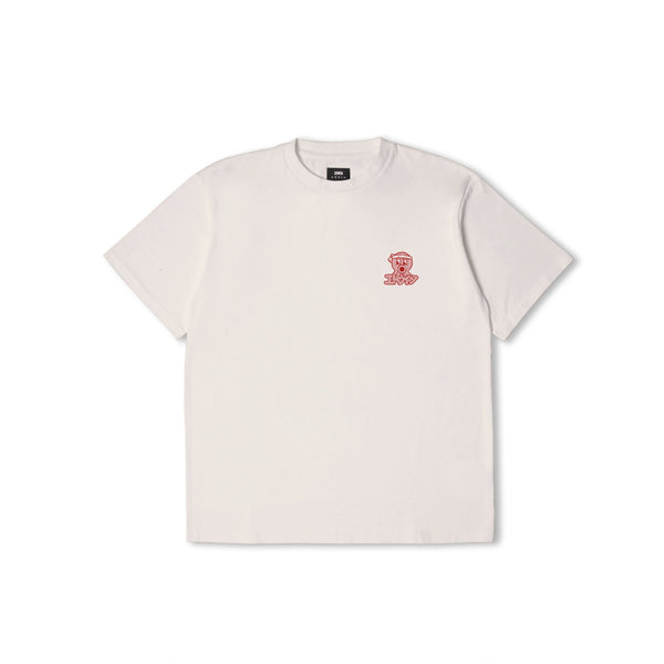 Buy the Edwin Office Tako T-Shirt - White | Jingo Clothing