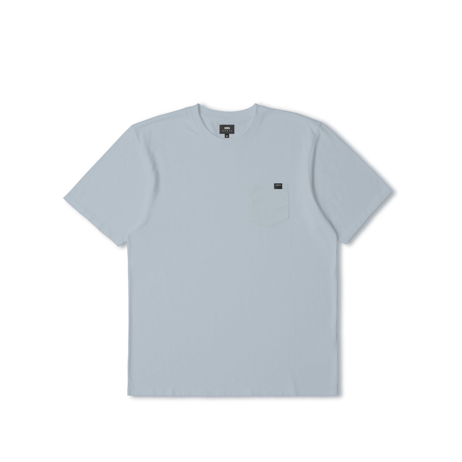 Edwin Pocket T-Shirt - Blue Fog