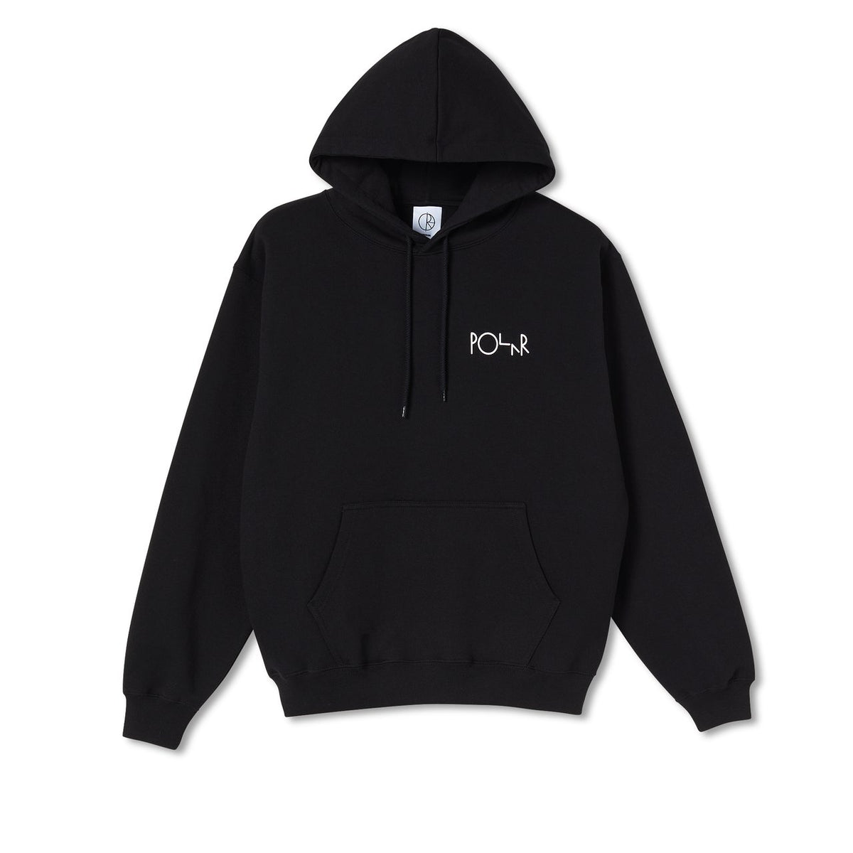 Polar Skate Co Fill Logo Hood - Black