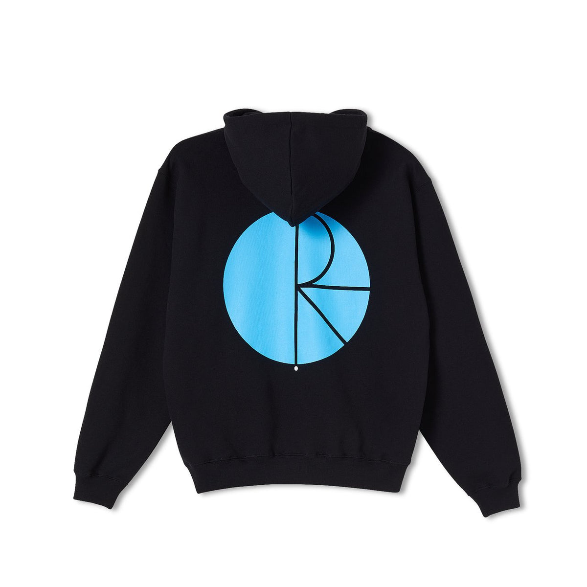 Polar Skate Co Fill Logo Hood - Black
