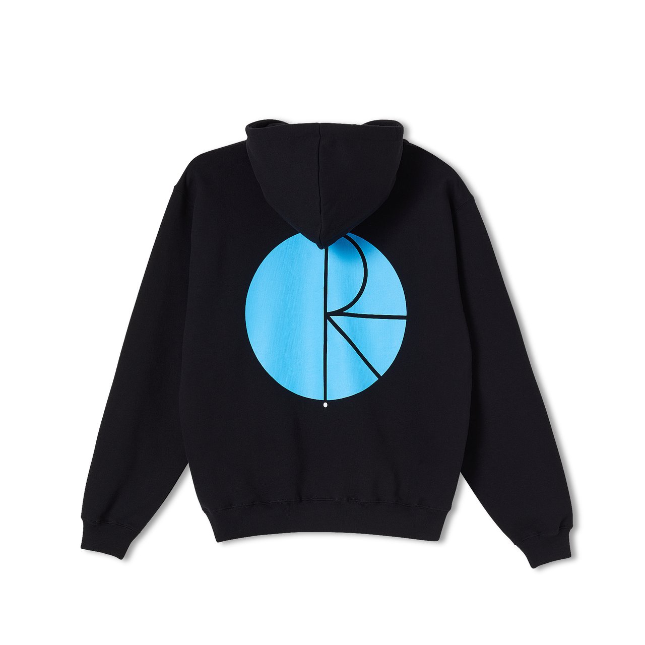 Polar Skate Co Fill Logo Hood - Black