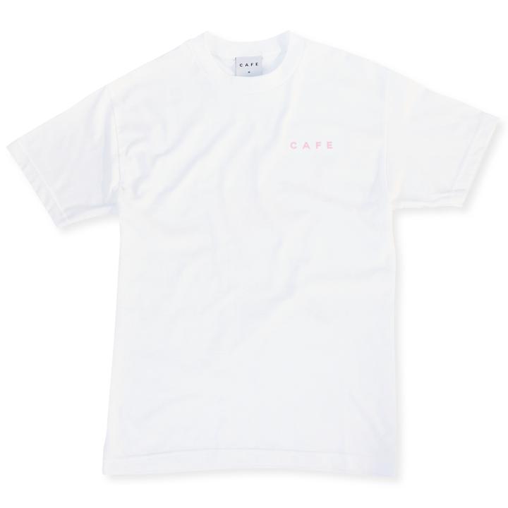 Skateboard Cafe Floral T-Shirt - White