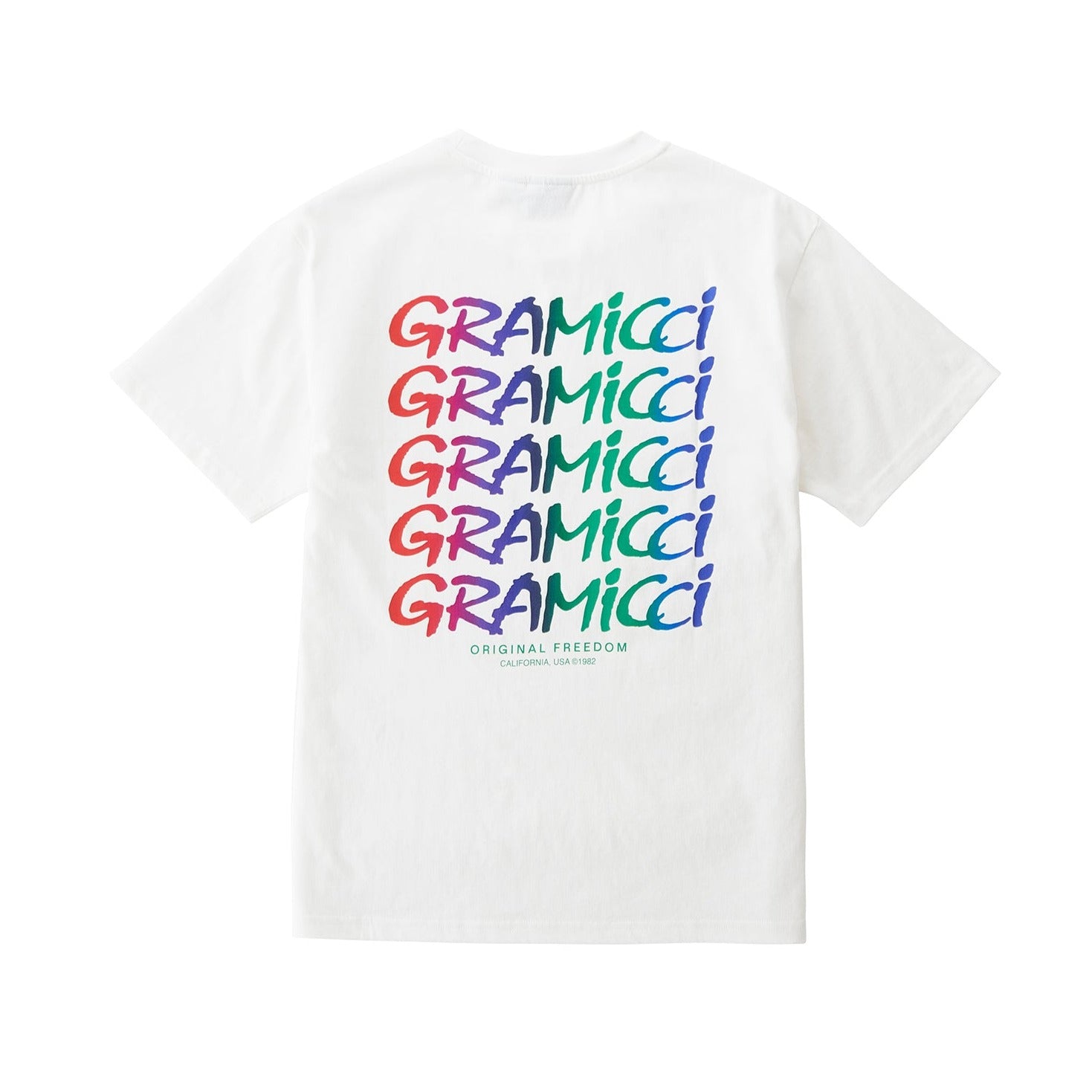 Gramicci Stacked T-Shirt - White