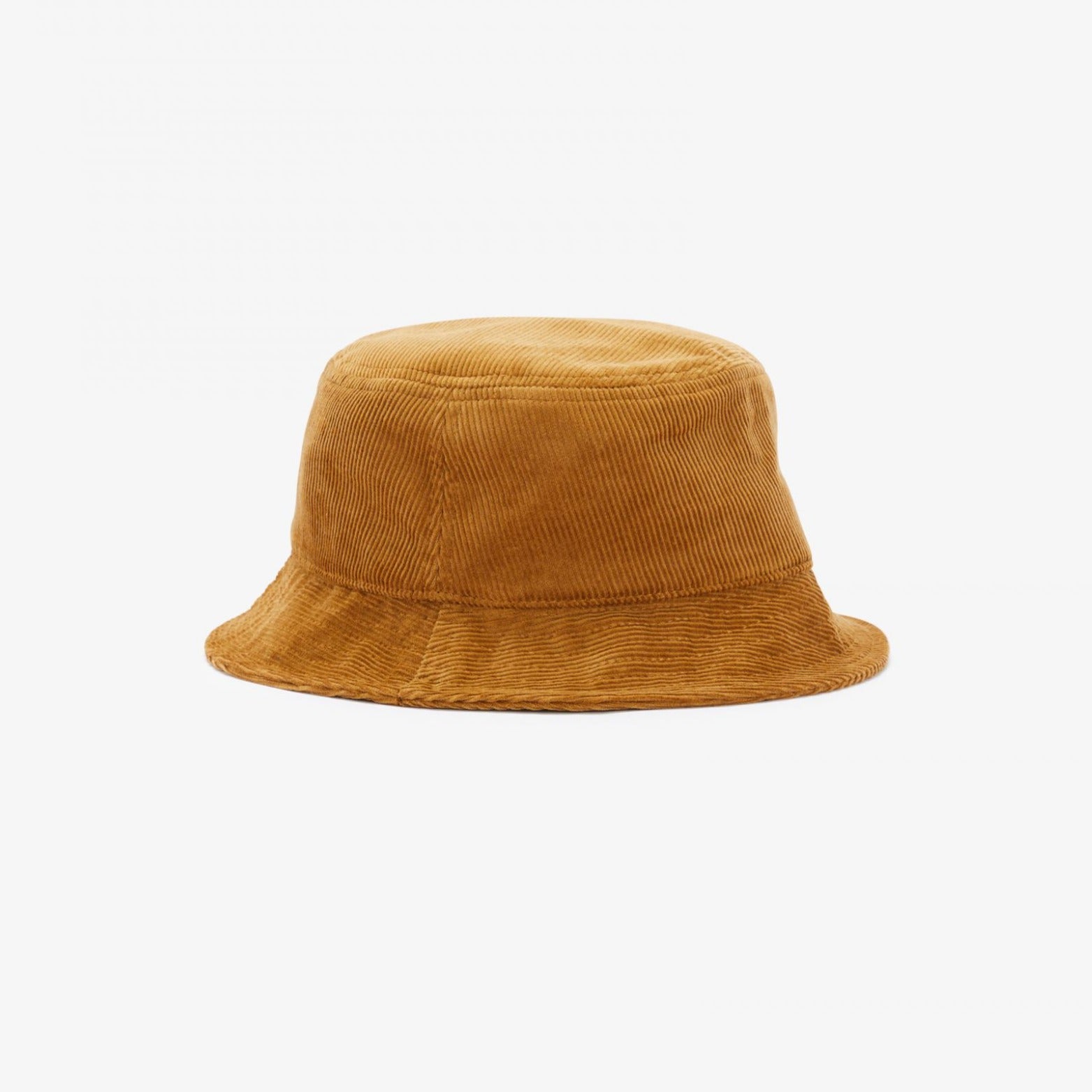 Fred Perry Arch Branded Cord Bucket Hat - Dark Caramel