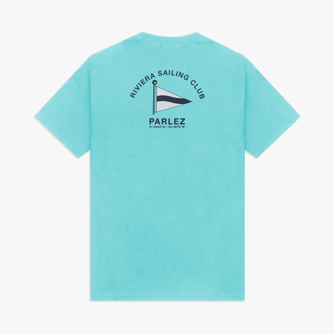 Parlez Holman T-Shirt - Aqua