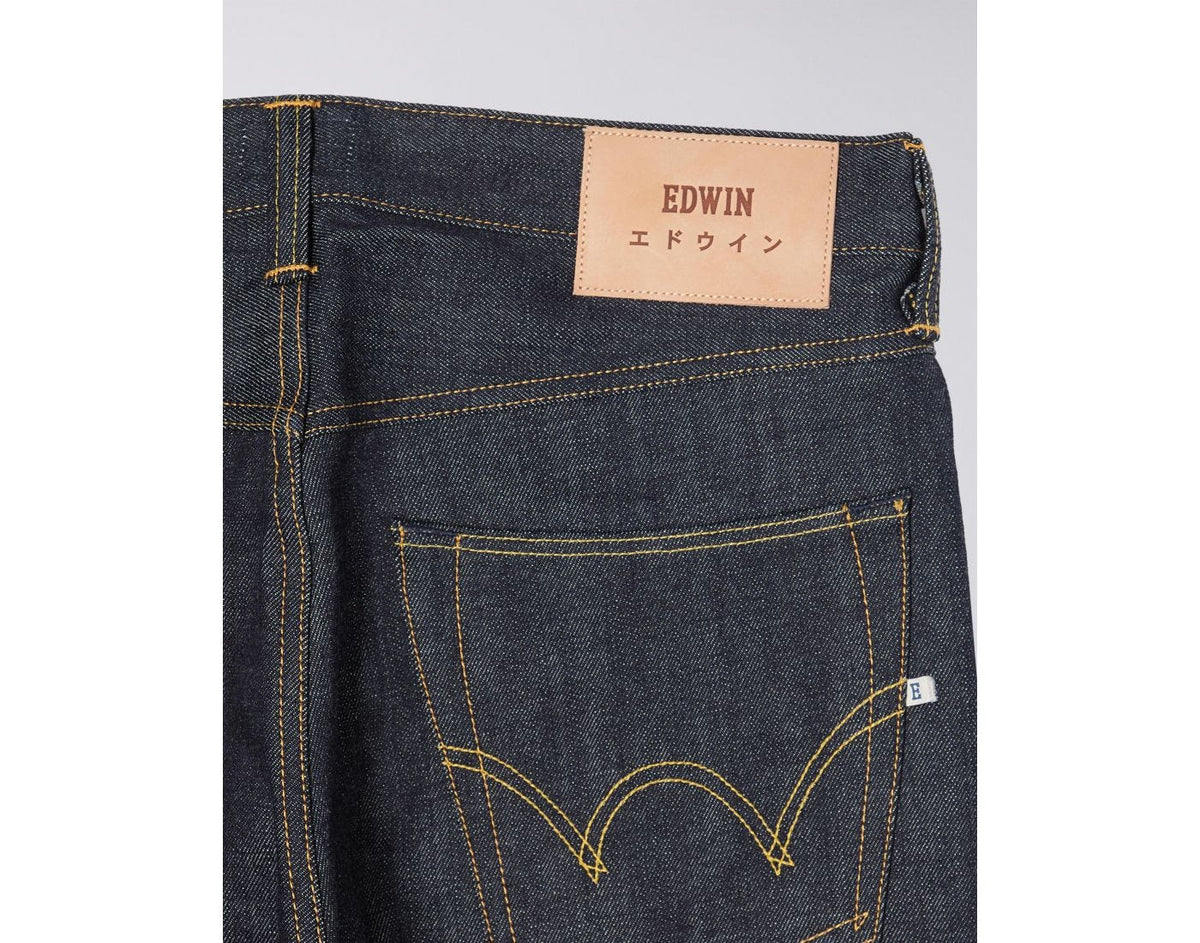 Edwin ED-47 Red Listed Selvage Denim - Blue Unwashed