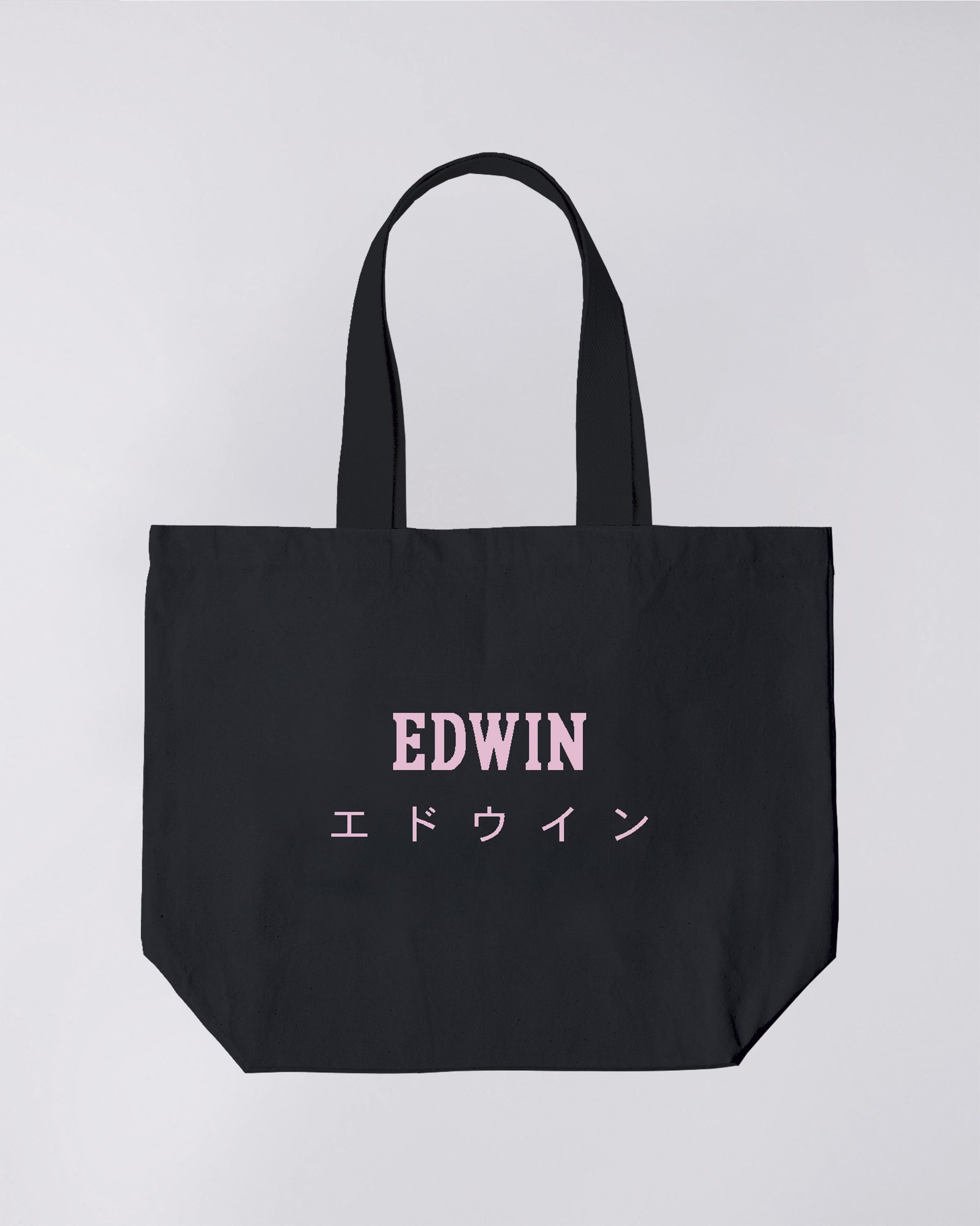 Edwin Club Love Story Print Tote Bag - Black