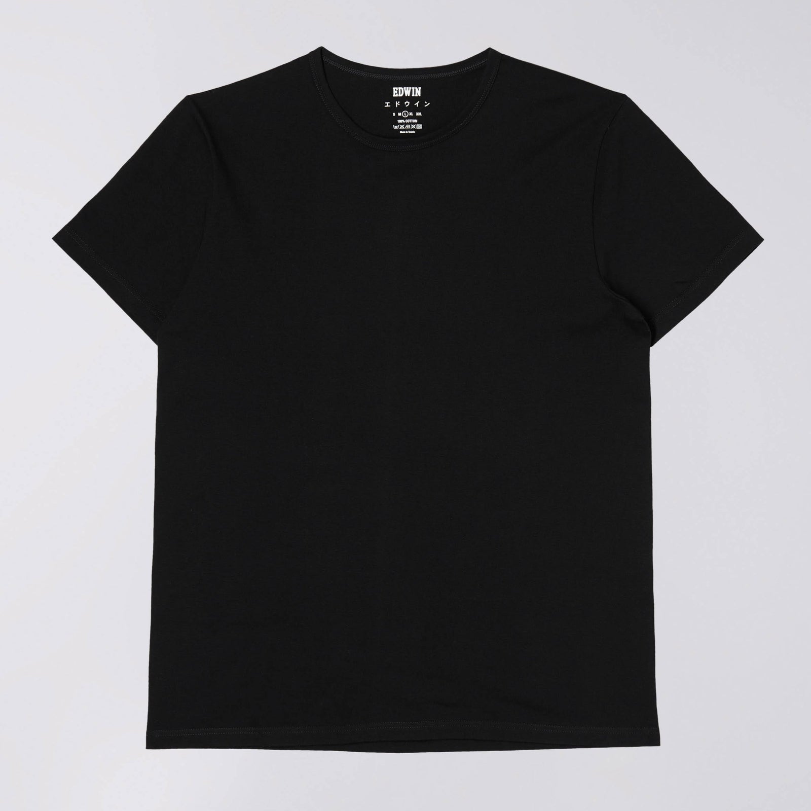Edwin Double Pack T-Shirt - Black