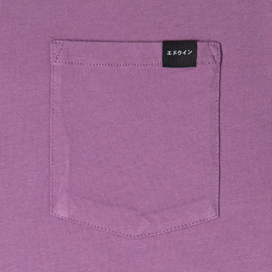 Edwin Pocket T-Shirt - Chinese Violet