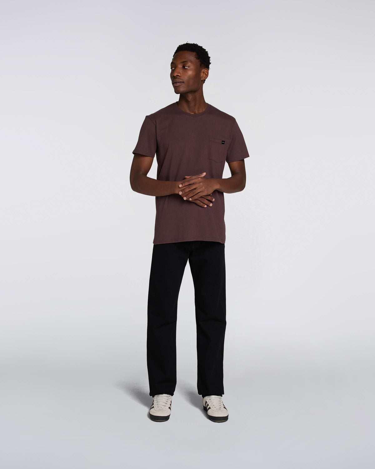 Edwin Pocket T-Shirt - Raisin