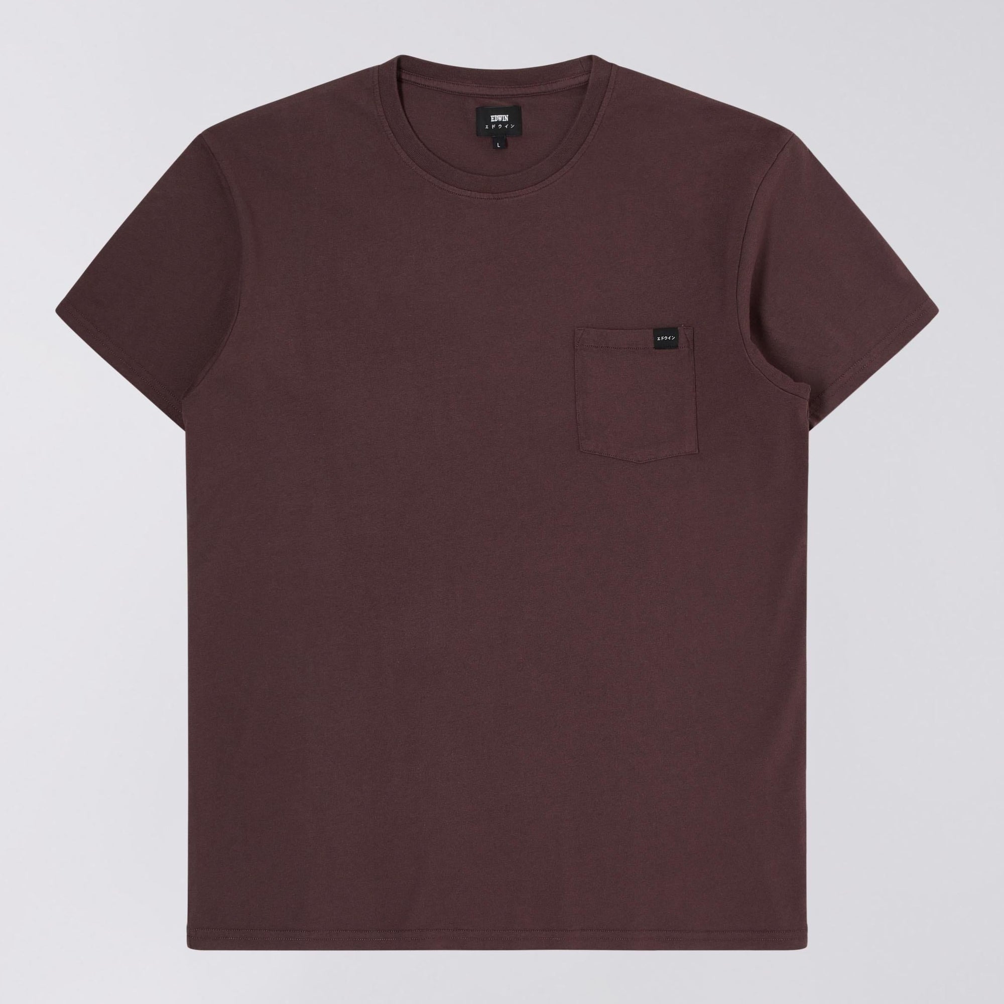 Edwin Pocket T-Shirt - Raisin