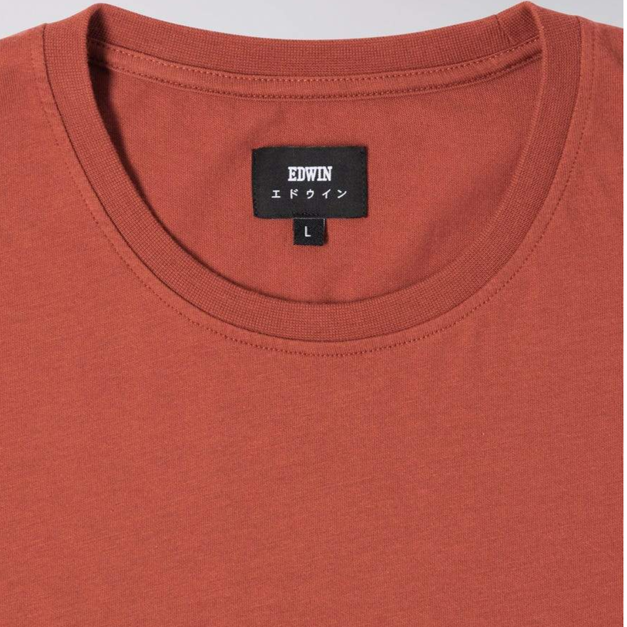 Edwin Pocket Tee Auburn