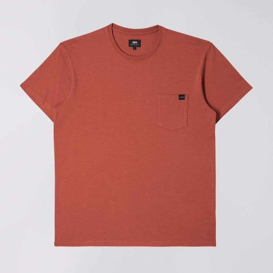 Edwin Pocket Tee Auburn