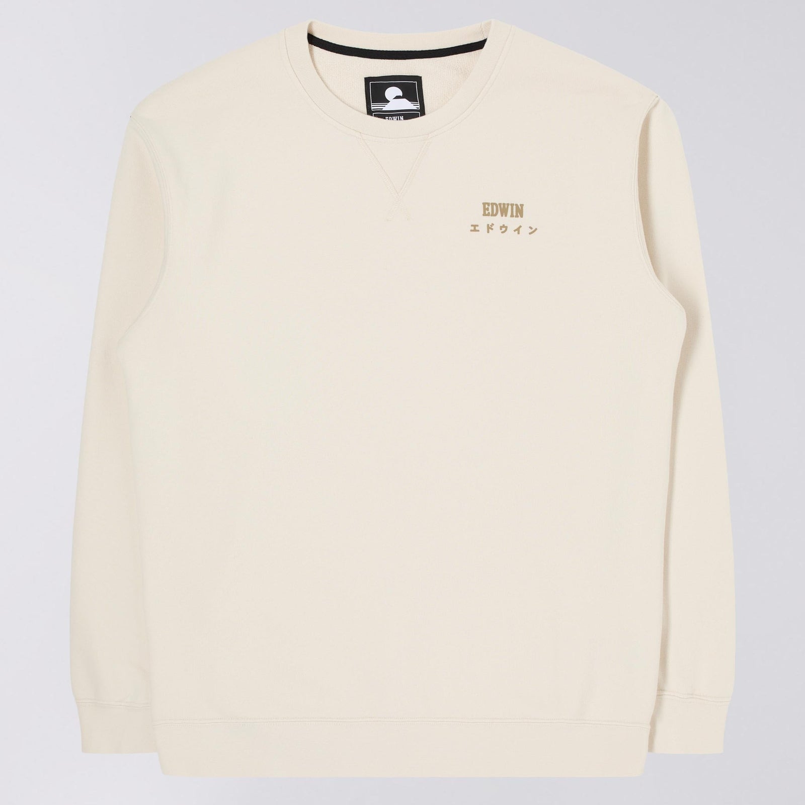 Edwin Base Crew - Whisper White