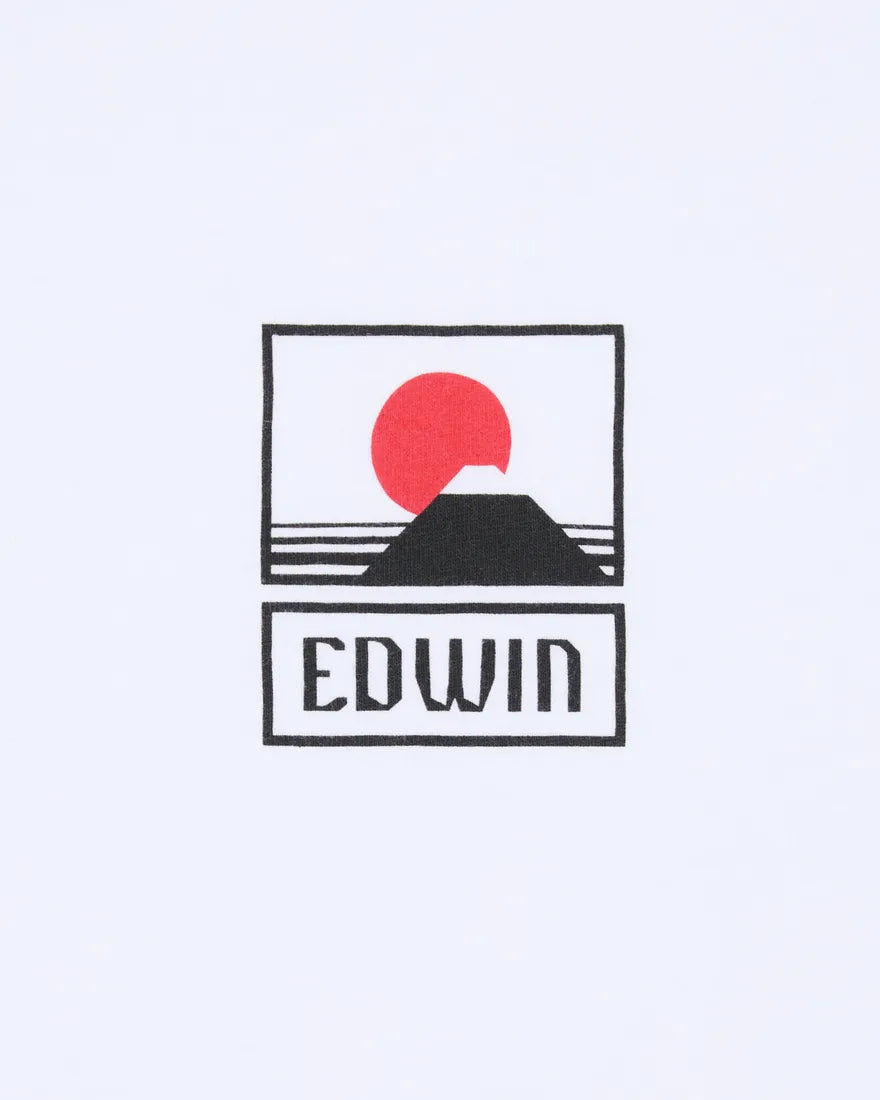 Edwin Sunset On Mt Fuji T-Shirt - White