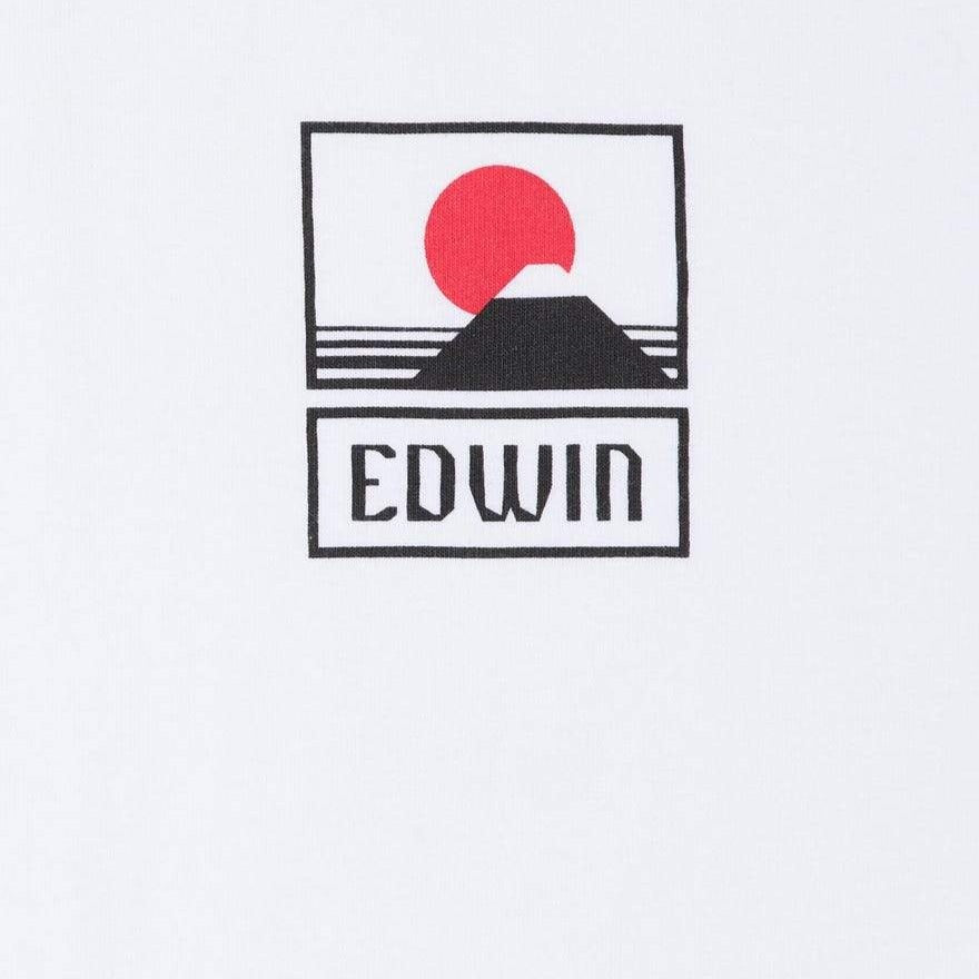 Edwin Sunset On Mt Fuji T-Shirt - White
