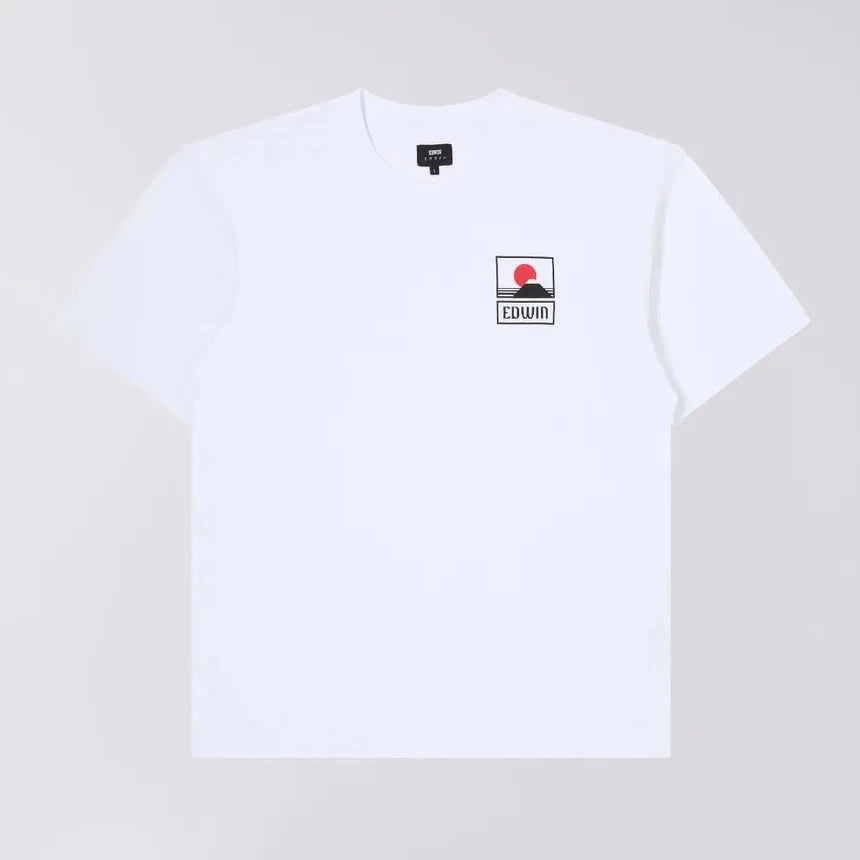Edwin Sunset On Mt Fuji T-Shirt - White