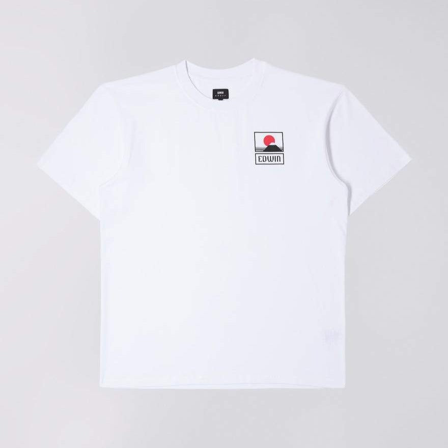 Edwin Sunset On Mt Fuji T-Shirt - White
