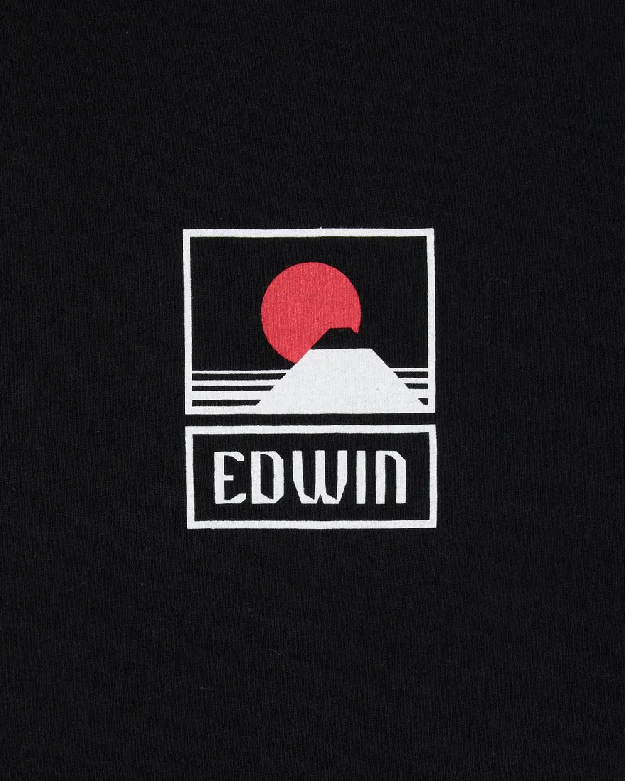 Edwin Sunset On Mt Fuji T-Shirt - Black
