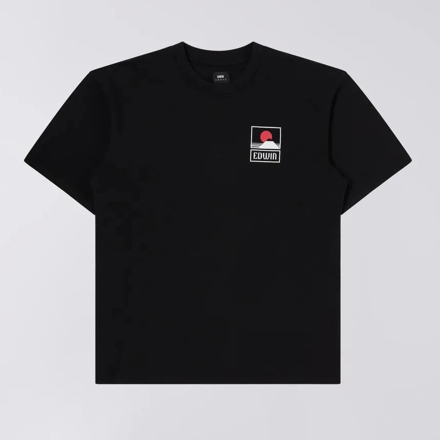 Edwin Sunset On Mt Fuji T-Shirt - Black